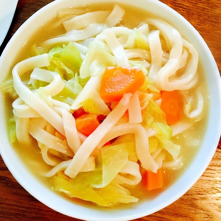 簡単☆ ほうとううどんもどき